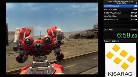 (RTA/Test Run) Armored Core Formula Front (PS2 ALL GPs) - YouTube