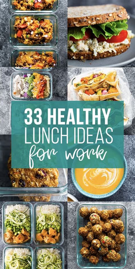 33 Healthy Lunch Ideas For Work | Sweet Peas & Saffron