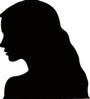 Female Head Silhouette Outline