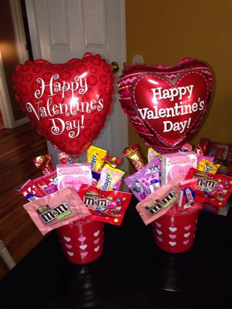 Roses Valentine, Valentines Candy Bouquet, Valentines Day Baskets, Cute ...