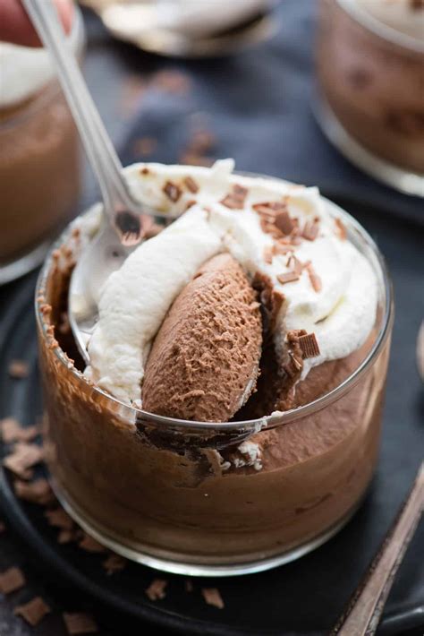 2 Ingredient Chocolate Mousse Cups - The First Year