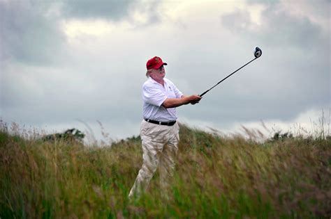 Is Donald Trump Good At Golf? President's Swing Caught On Video | IBTimes