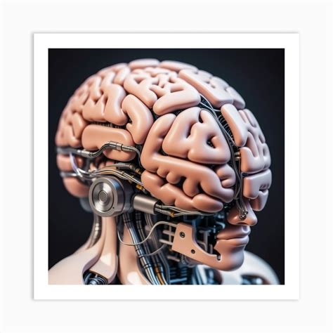 Robot Brain Art Print by Pat4U - Fy