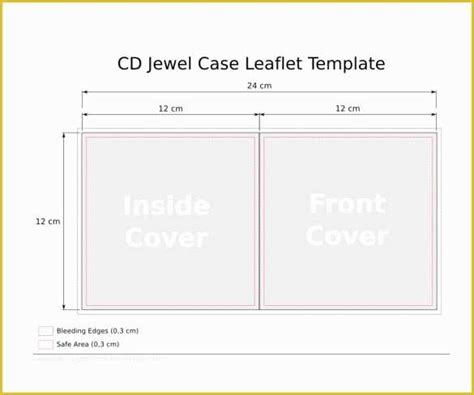 Free Cd Jewel Case Template Of Jewel Case Templates 11 Free Word Pdf Psd Eps ...