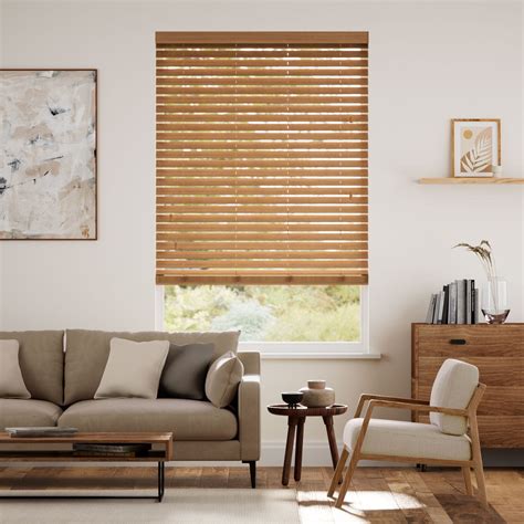 Golden Oak Wooden Blind | Blinds 2go™