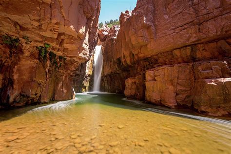 Cibecue Falls Photograph by Jon Manjeot