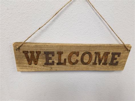 Rustic Welcome Sign Rustic Welcome Sign Porch Vintage | Etsy