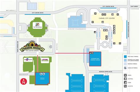 Summer Market Parking Map