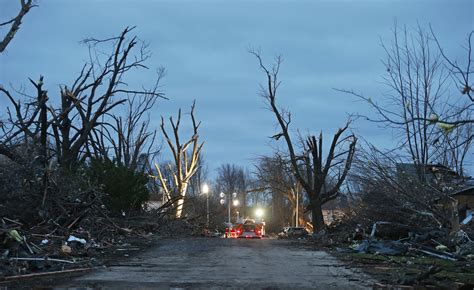 Aftermath Photos Show Widespread Destruction After Tornado Tears Through Northern Illinois ...