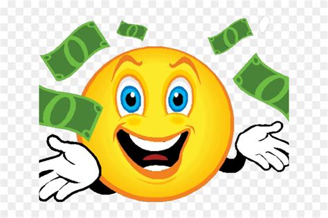 Smiley Emoji Money Png - Free Transparent PNG Clipart Images Download