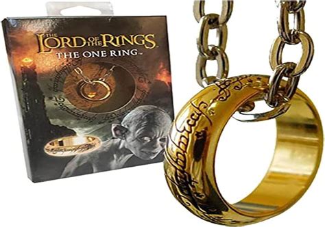 Amazon.com: Lord of The Rings The One Ring (Gold Plated) : Office Products