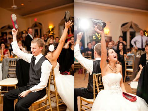 Fun Reception Idea: The Shoe Game | BridalGuide