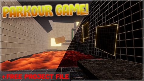 I made a 3D PARKOUR GAME in UNITY - YouTube