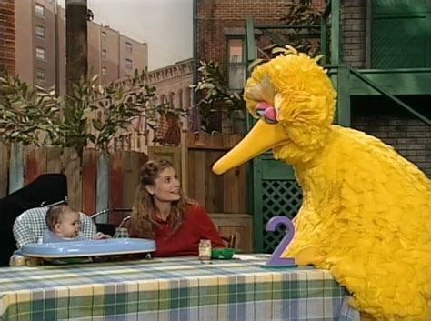 Big Bird, Gina, and Hannah