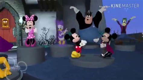 Mickey Mouse Clubhouse Hot Dog Halloween Haunted House Dance - YouTube