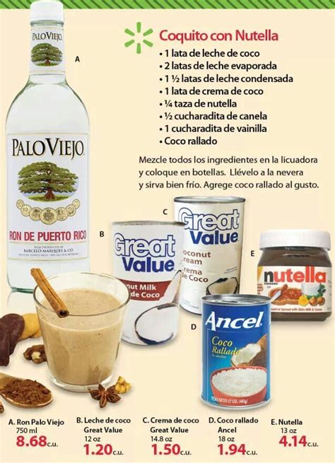 Puertorican xmas! | Coquito recipe, Easy coquito recipe, Nutella coquito recipe