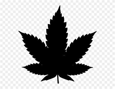 Marijuana clipart silhouette, Marijuana silhouette Transparent FREE for ...