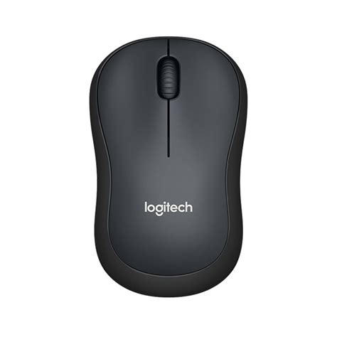 เมาส์ไร้สาย Logitech Wireless Mouse Silent M221 Charcoal