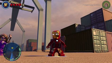 Lego Marvel's Avengers | Iron Man (MK 46) free roam showcase (Civil War DLC) - YouTube