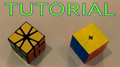 How to Solve the Square-1 | Tutorial - YouTube | Tutorial, Solving, Cube