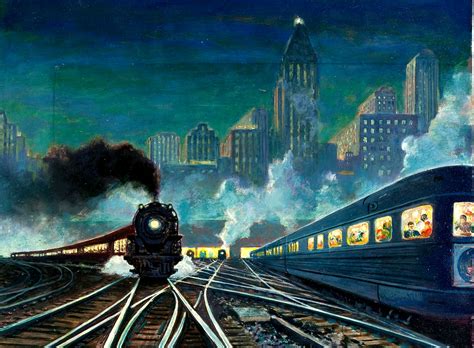 Train Art by Edgar Franklin Wittmack