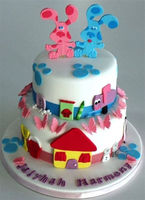 Blues Clues | Blue's clues birthday cake, Birthday party cake, Childrens birthday cakes