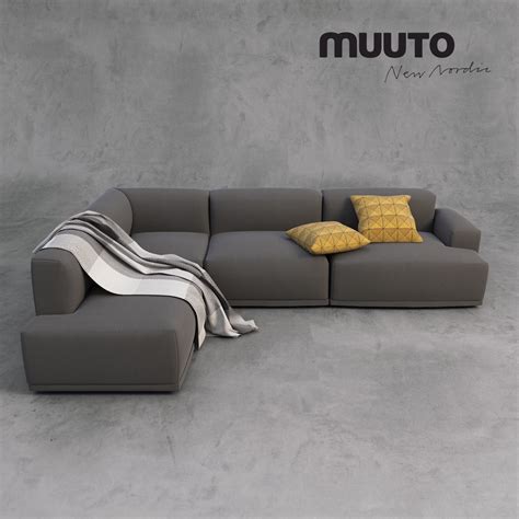 Muuto Sofa and Accessories 3D model | CGTrader