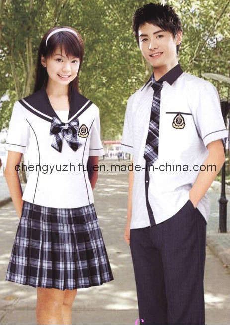 China Secondary School Student Uniform -2 - China High School Student ...