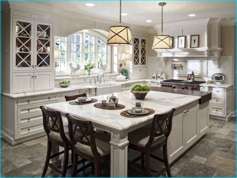 Elegant Kitchen Island With Seating and Best 25 Kitchen Island Seating I… | Large kitchen island ...