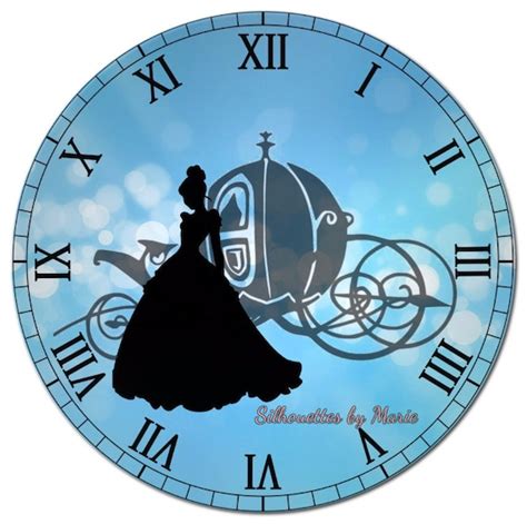 Cinderella Clock | Etsy