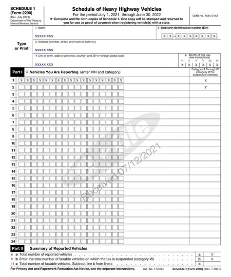 What is Form 2290 Schedule 1 & How to Get it with eForm2290?