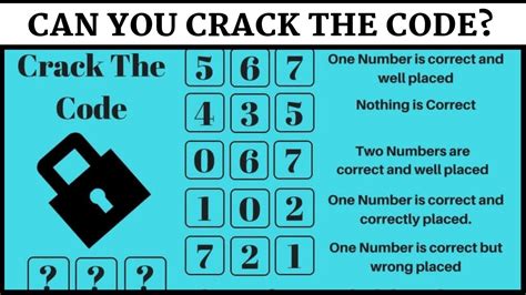 CRACK THE CODE #BRAINTEASERS | CRITICAL THINKING #PUZZLES - YouTube