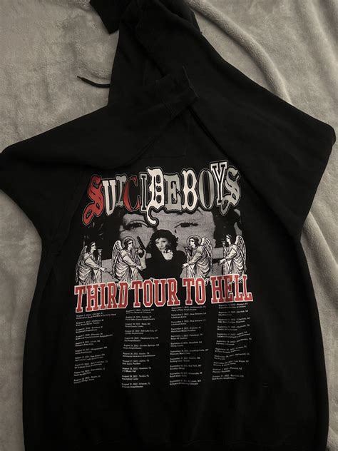 G59 Records Greyday tour 2022 black hoodie $uicieboys G59 | Grailed