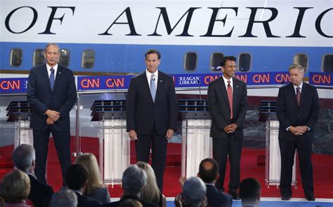 Transcript: Second-tier Republican debate 2015 - CBS News