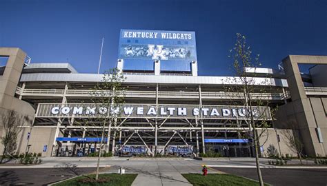 University Of Kentucky Wildcats Football Stadium Stock Photo - Download ...