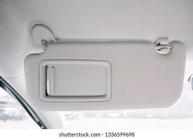 Sun Visor Mirror Car Stock Photo 1336599698 | Shutterstock