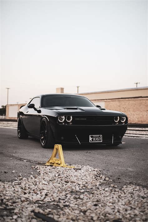 Dodge Challenger, america, black, car, hypercar, muscle car, supercar, HD phone wallpaper | Peakpx