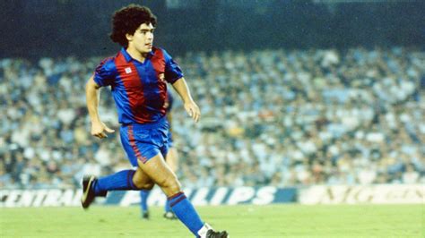 Diego Maradona y su carrera en el Barcelona