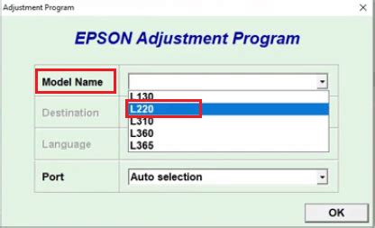 (Free Download) Epson L220 Adjustment Program Download 100% Free (Resetter)