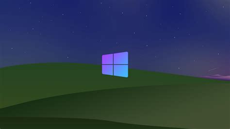 Wallpaper Windows XP, night, Microsoft, 8K, OS #23306