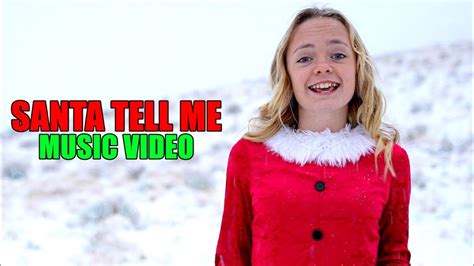 Santa Tell Me! Sung by Jazzy Skye (Music Video Cover) - YouTube