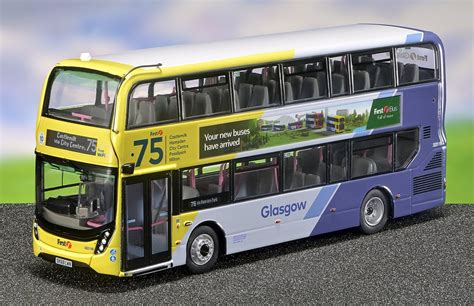 Modelbuszone - NMCL Model UKBUS6514 - First Glasgow ADL Enviro400 MMC Bus