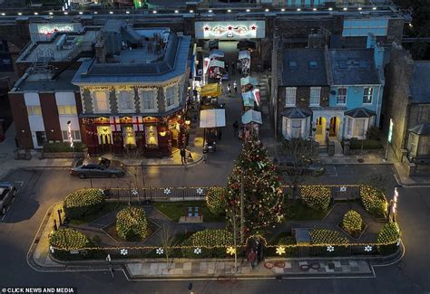 EastEnders' Christmas Special has ALREADY started filming as Albert Square is adorned with ...