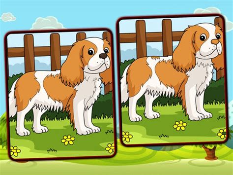 Dogs Spot The Differences - Play Free Game Online at MixFreeGames.com