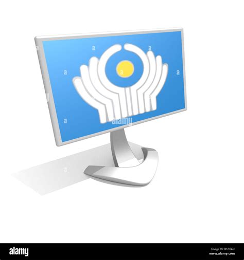 Flag of CIS Stock Photo - Alamy