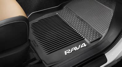 2018 Toyota RAV4 Floor Liners, All-Weather, Black PT908-42180-02 | Toyota Parts Center