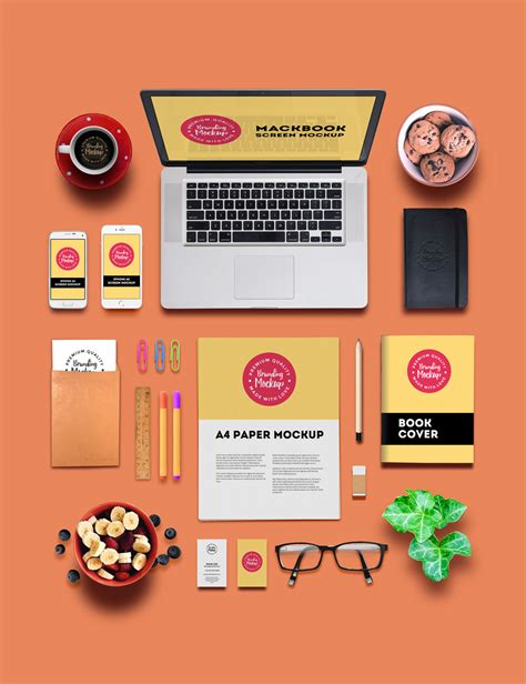 PSD Notebook Mockup - Page 5 of 6 - Best Free Mockups