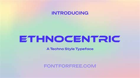 Ethnocentric Font - Download Free Fonts