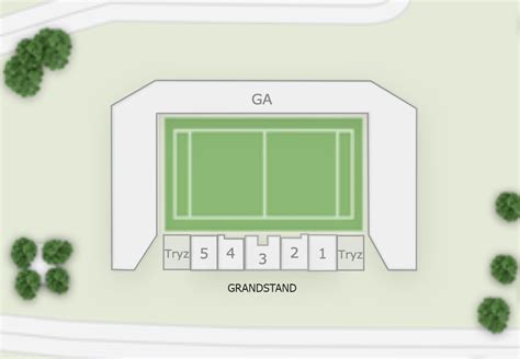 Sunshine Coast Stadium Seating Map | Austadiums