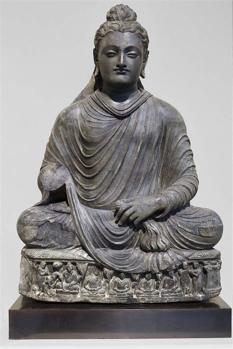 Seated Buddha, 250 AD | Seated Buddha Pakistan, Gandhara reg… | Flickr